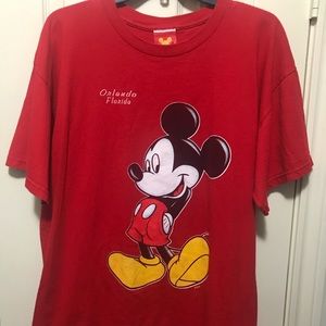 Disney Brand Mickey Mouse Shirt XL Good Cond.